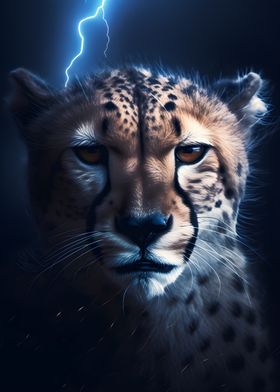 Fierce and Fast Cheetah 