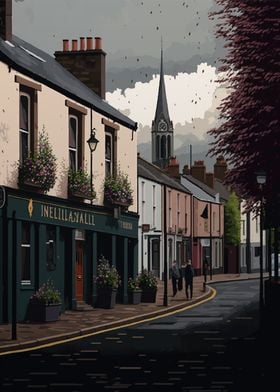 Enniskillen Pixel art