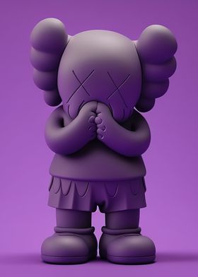 Hypebeast Kaws' Poster by MatiasCurrie