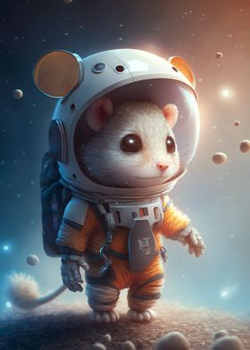 Astronaut Space Mouse