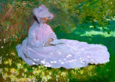 Claude Monet Springtime