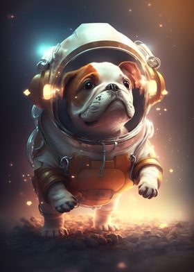 Astronaut Space Bulldog