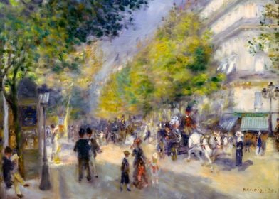 Renoir The Grands Boulevad