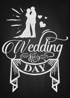 Wedding day sign
