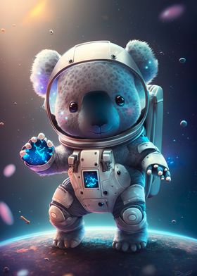 Astronaut Space Koala Bear