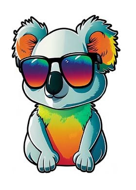 Koala with Sunglasses