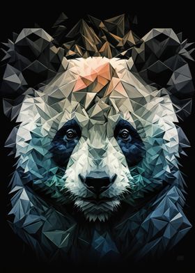 Abstract Geometric Panda