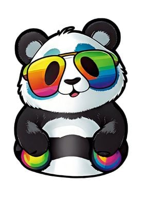 Panda with Sunglasses