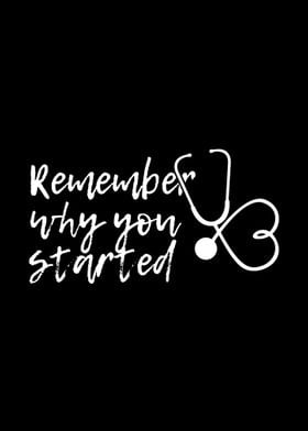 remember why you started 