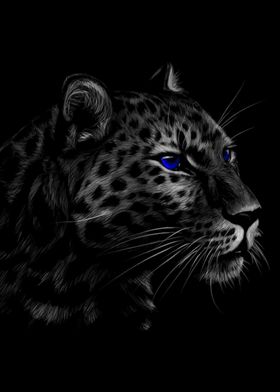 animal abstract Jaguar