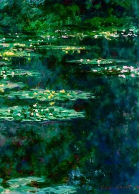 Claude Monet Waterlilies