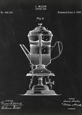 Coffee Urn patent