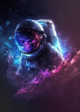 Astronaut in space