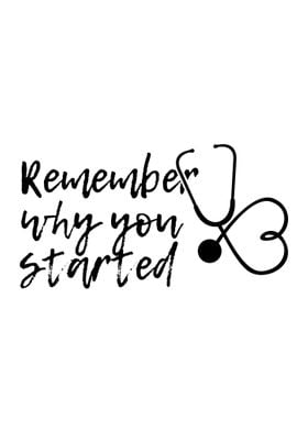 remember why you started 