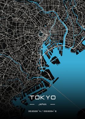 Tokyo Street map