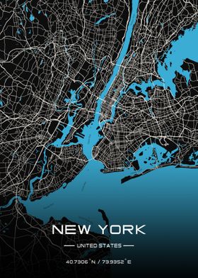 New York street map