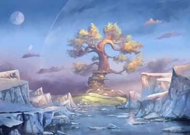 Fantasy landscape