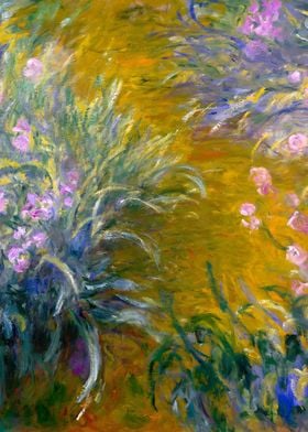 Claude Monet The Irises