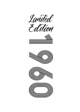 Limited Edition 1960