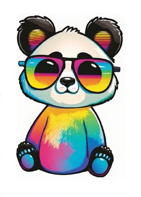 Panda with Sunglasses