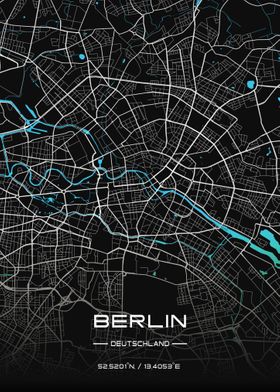Berlin Street map