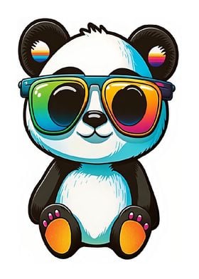 Panda with Sunglasses