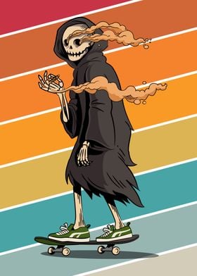 Grim Rider Skateboard