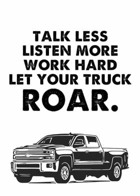 Truck Roars