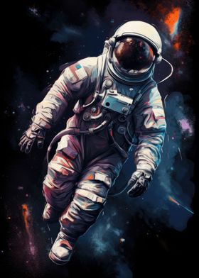 Astronaut In Space