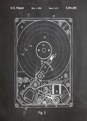 10 inch hard disk patent