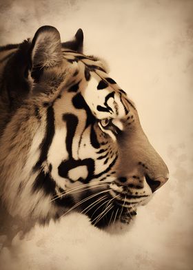 Fierce and Fearless Tiger