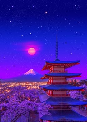 Pagoda Fuji