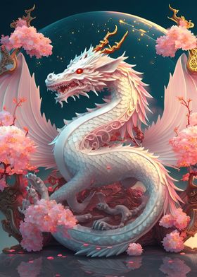 crystal chinese dragon