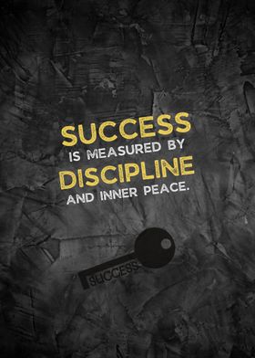 Discipline Success Quote