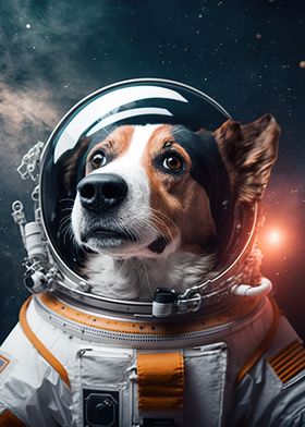 Astronaut Dog