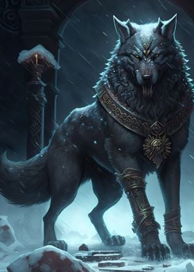 Fenrir the Norse Wolf