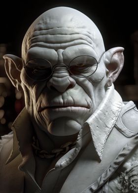 Albino Orc Mafia Boss