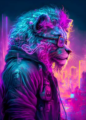 Cool lion style