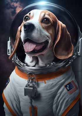 Astronaut Dog