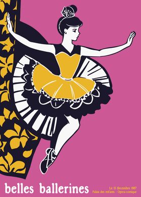 Belles Ballerine Poster