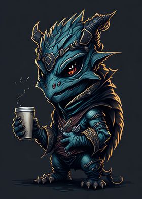 Dragon and a Cup of Coffee