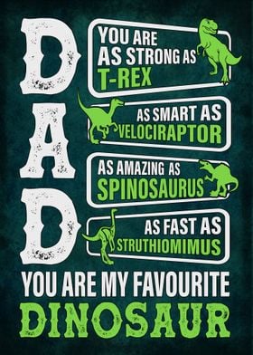 Dad Favorite Dinosaur