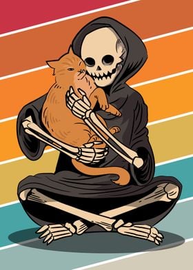 Reaper Feline Friendship