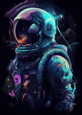 Astronaut Space Colors