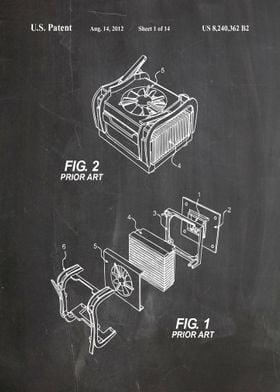 PC cooling system patent