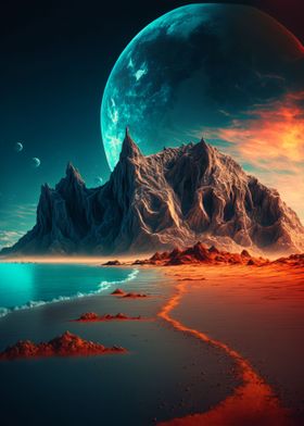 space landscape fantasy