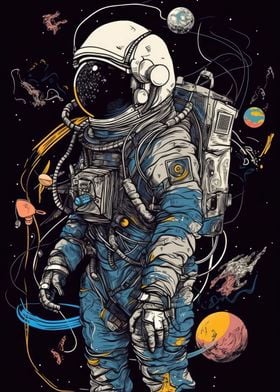 Illustration Astronaut