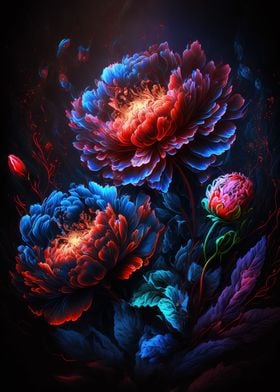 peony flowers