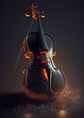 Violin music art