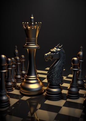 game chess neon